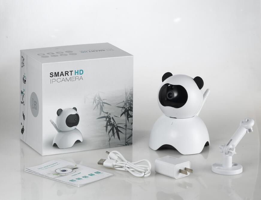 1080P Panda HD wifi surveillance camera IP cloud storage home camera